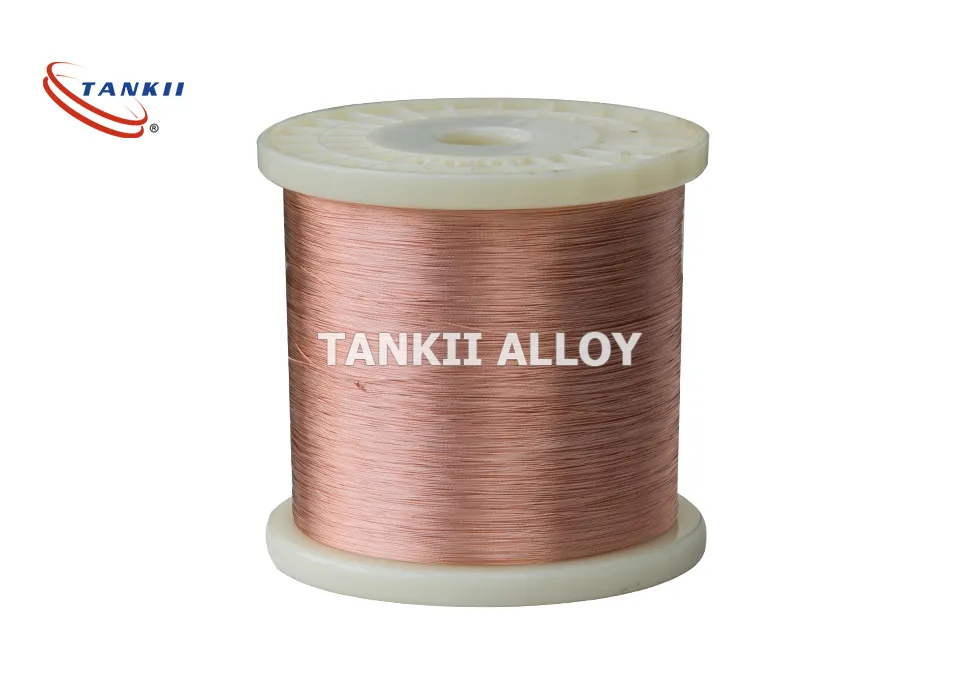 0.05mm CuNi23 Direnç Bakır Nikel Alaşımı Fiyat Tel 0