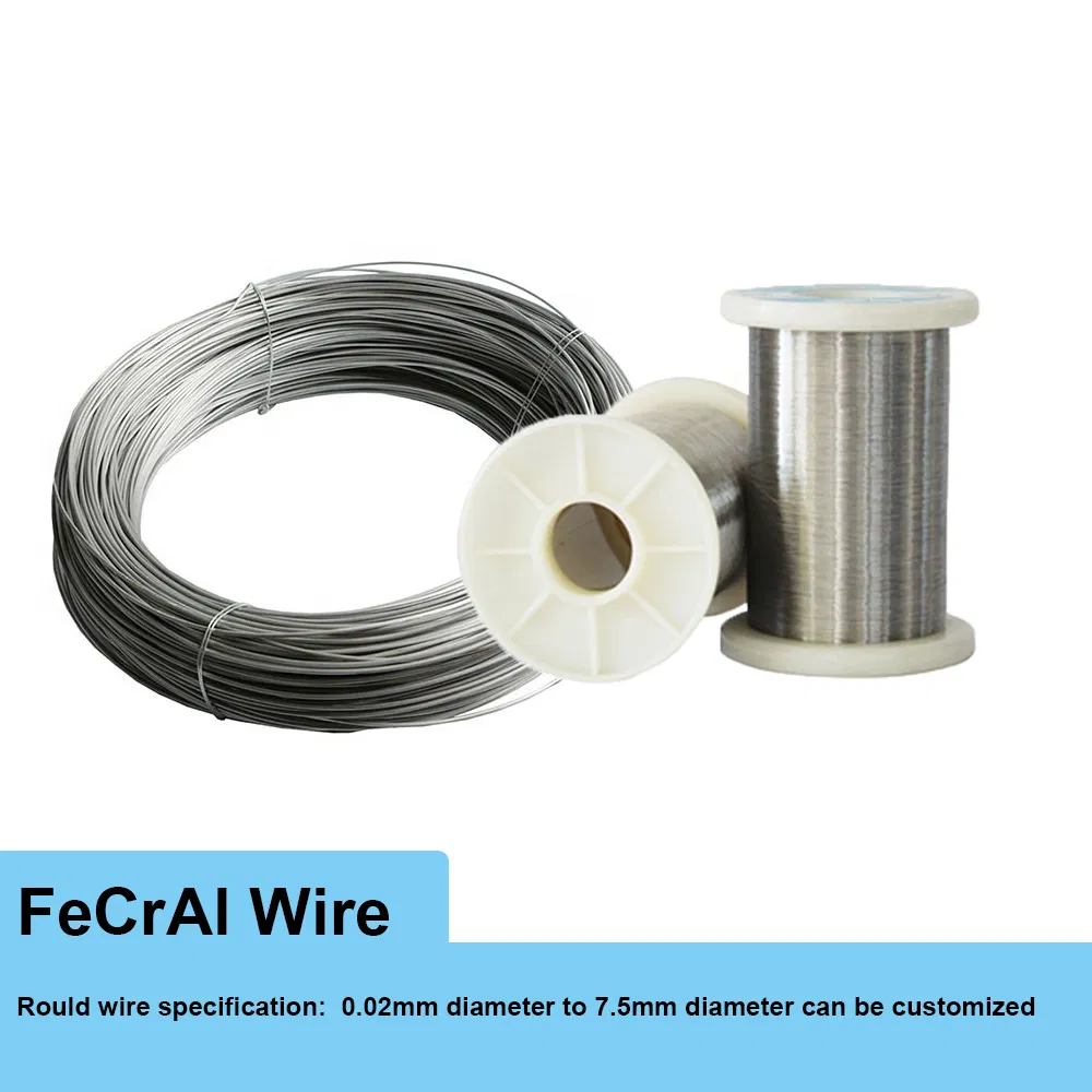 Fecral Alaşım 0cr21al6nb 0cr27al7mo2 0cr25al5 Fırın Elektrik Isıtma Elementi 0