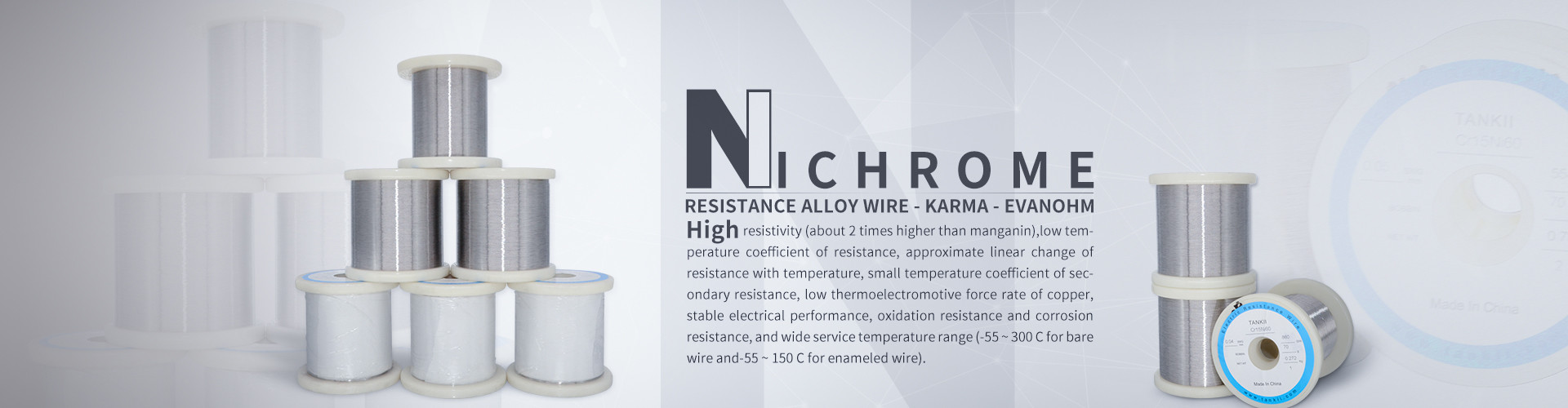 Kalite Bakır Nikel Alaşımlı Tel fabrika