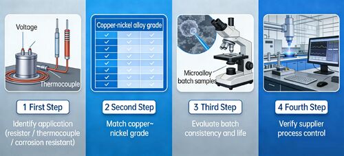 Latest company news about Bakır-Nikel Alaşımını (Kupro-Nikel Tel) Kaynaklamak için Profesyonel Rehberi