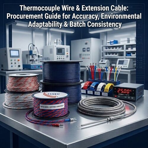 Latest company news about Termokupl Teli ve Uzatma Kablosu: Doğruluk, Çevresel Uyarlanabilirlik ve Parti Tutarlılığı için Tedarik Kılavuzu